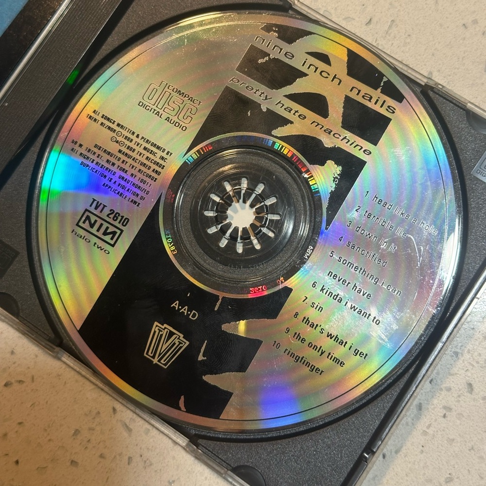 Nine Inch Nails Pretty Hate Machine CD - Picture 2 of 16